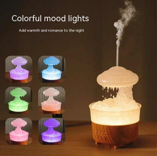 Humidificador Arcoíris Silencioso con Control Remoto Sereni Cloud