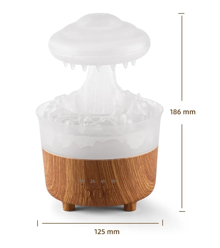 Humidificador Arcoíris Silencioso con Control Remoto Sereni Cloud