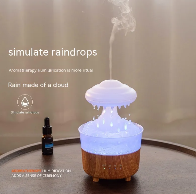 Humidificador Arcoíris Silencioso con Control Remoto Sereni Cloud